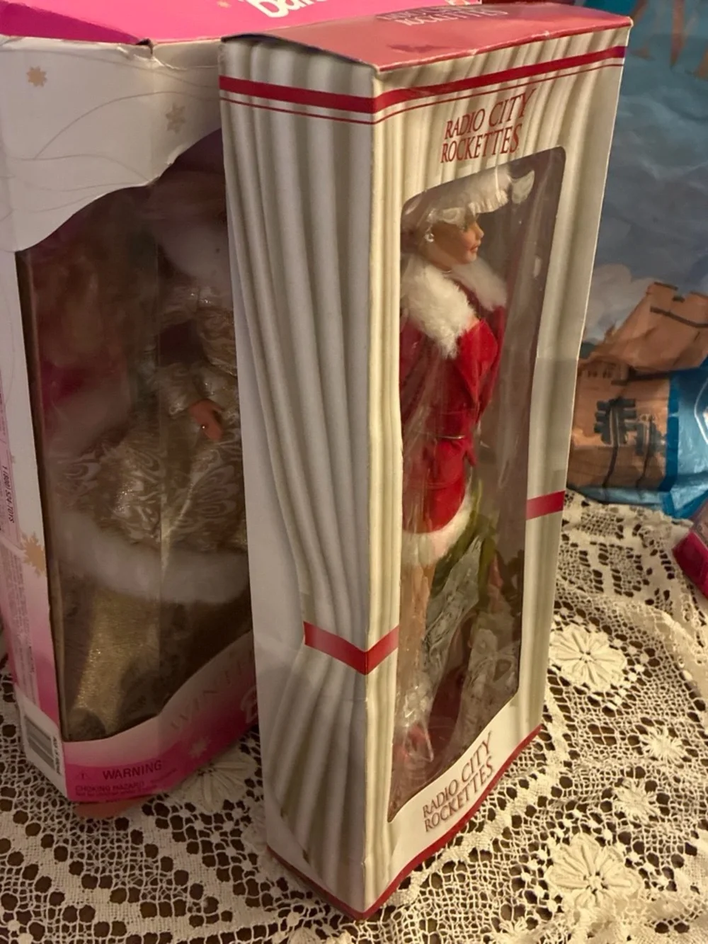 Barbie Radio City Rockettes Red and White Holiday Doll